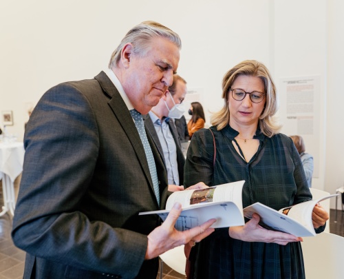 Anke Rehlinger und Uwe Kuntz